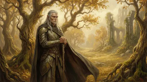 Celeborn: The Elf Who Stayed When Galadriel Left