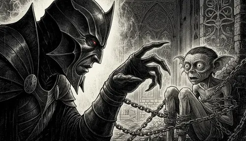 Did Gollum Frighten Sauron?