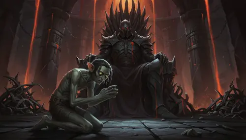 In 3017 of the Third Age, Gollum was captured and tortured by Sauron in Barad-dûr. Despite the Shadow of Fear—the power that had broken kings and created the Nazgûl—Sauron perceived something…