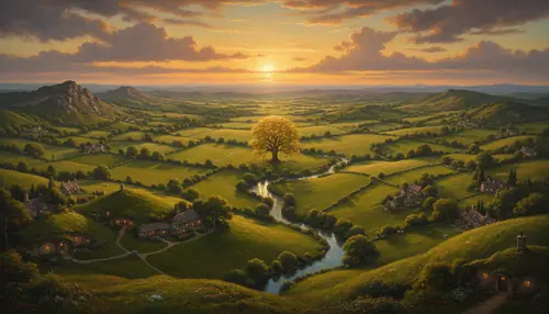The hobbits migrated from the Vales of Anduin across the Misty Mountains, eventually founding the Shire in 1601 of the Third Age. Though it may seem small in the grand scheme of Middle-earth, this…