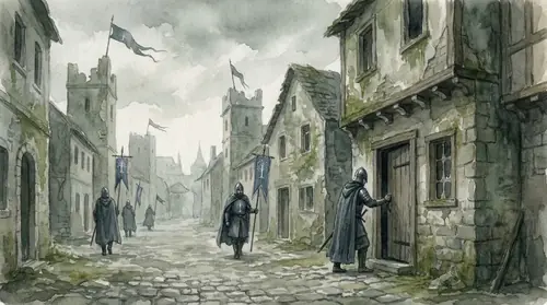 An empty, ruined Fornost after liberation -- Gondorian soldiers walking through deserted streets, opening doors to vacant houses, finding no one. The city is intact but lifeless. You can liberate a…