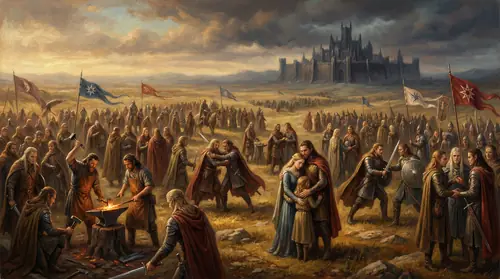 The Flight of the Noldor: Feanor's Oath and the First Kinslaying