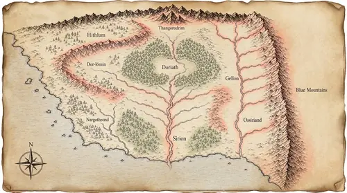 The Maps of Arda: How Tolkien Shaped the World