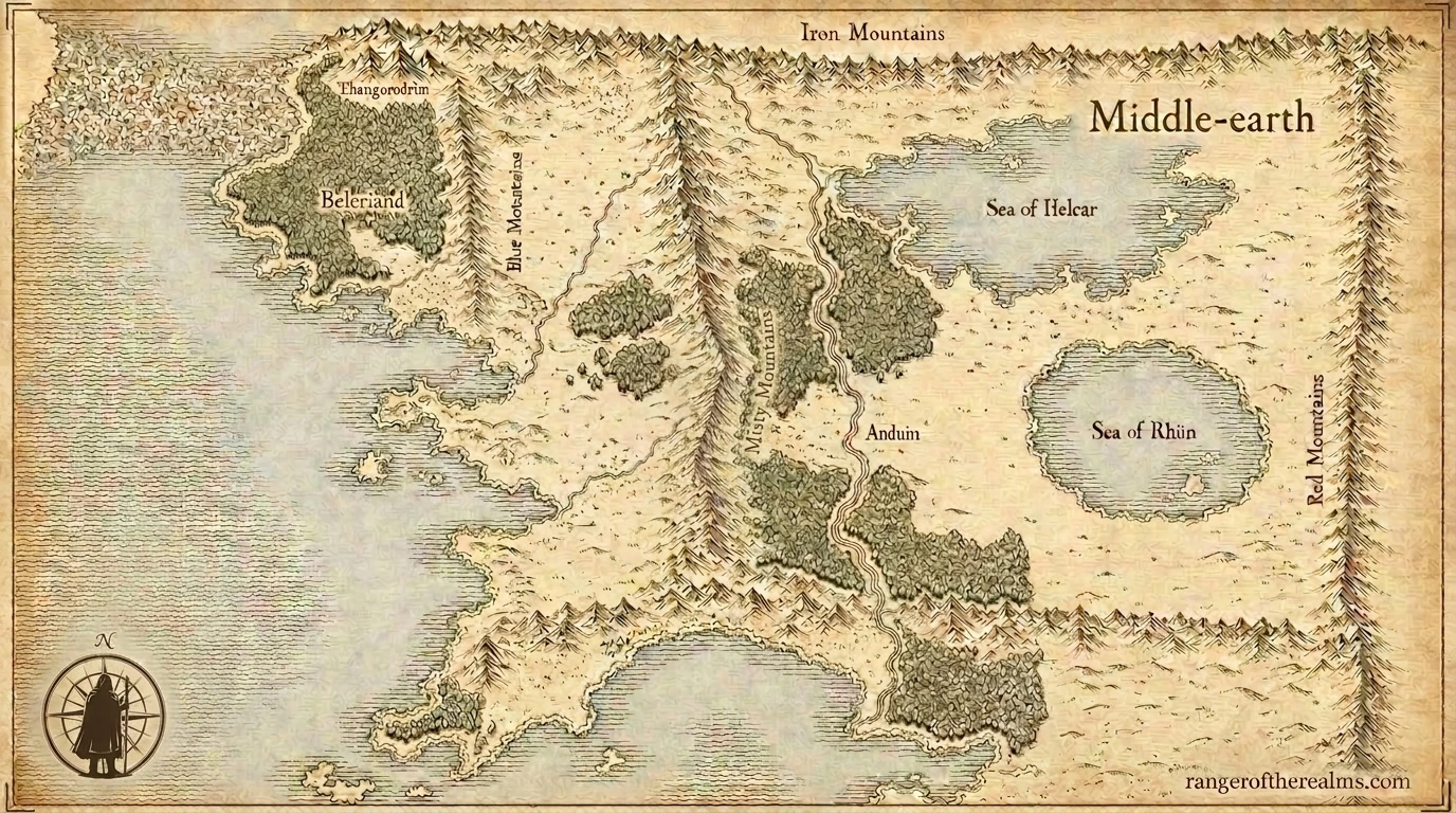 The world in the First Age