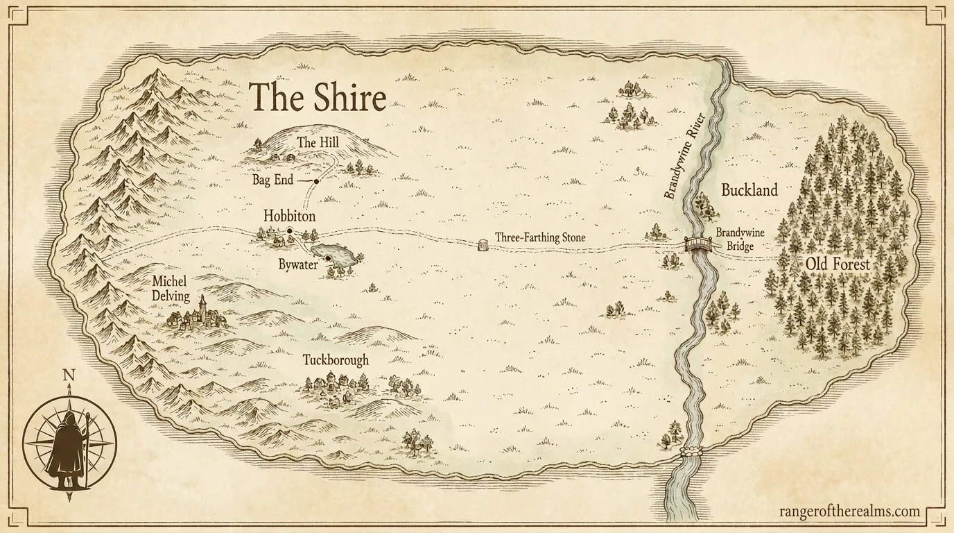 Map of the Shire
