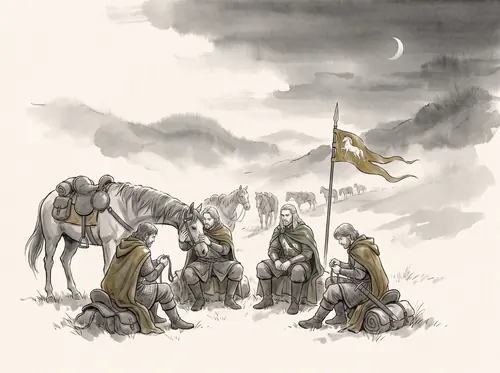Éomer with the Host.