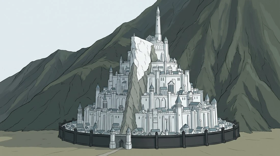 Canonical reference for Minas Tirith
