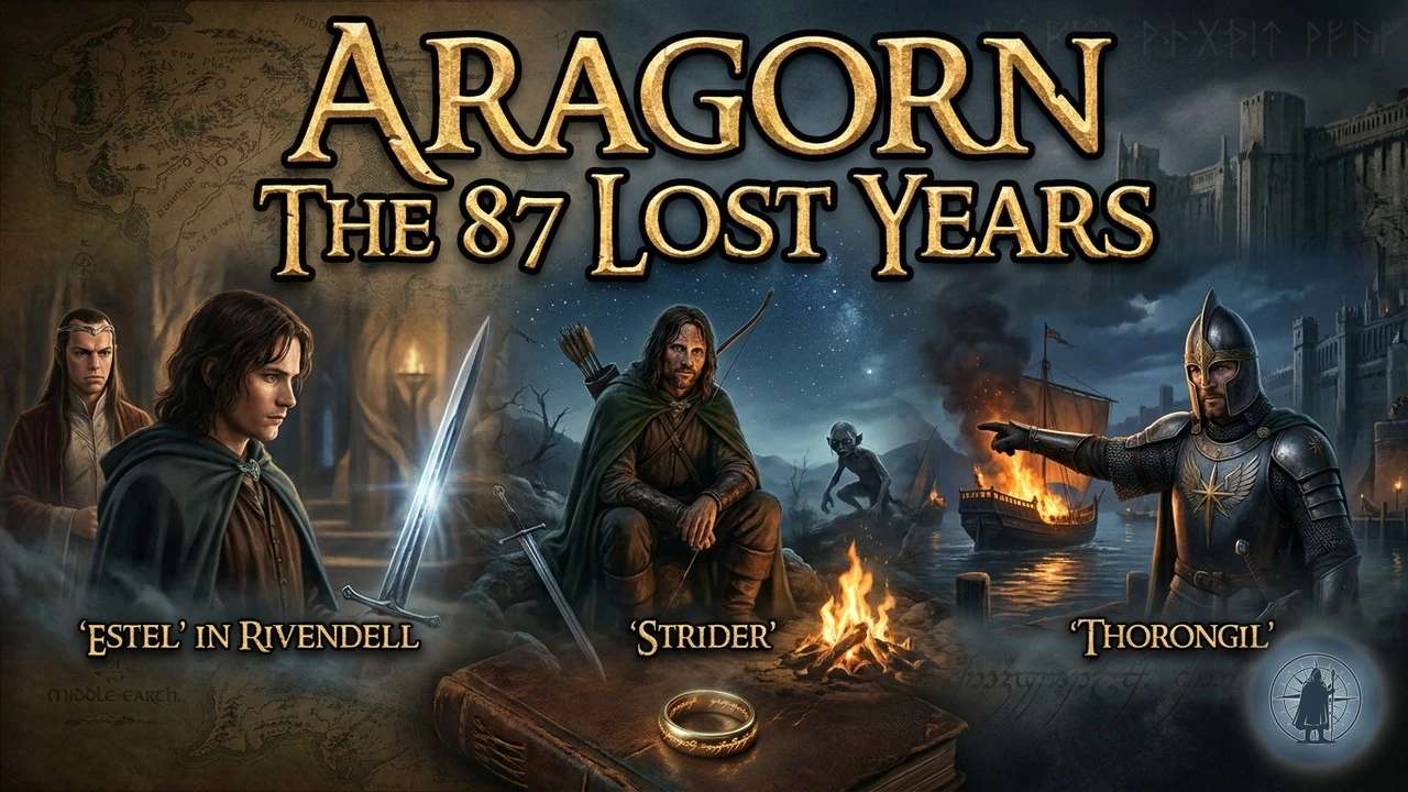 Aragorn: The 87 Lost Years Tolkien Hid From You | LOTR Deep Dive