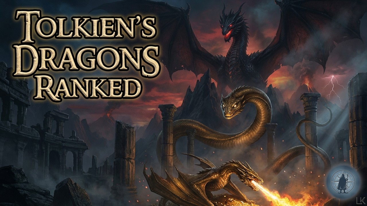 Every Dragon in Tolkien Ranked by Power | Tolkien Lore Explained