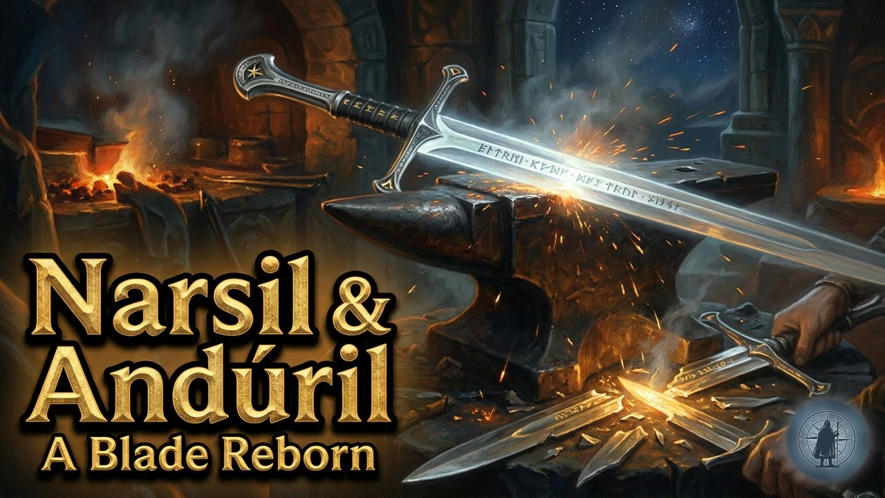 Narsil and Andúril: The Sword That Cut the Ring | Tolkien Deep Dive