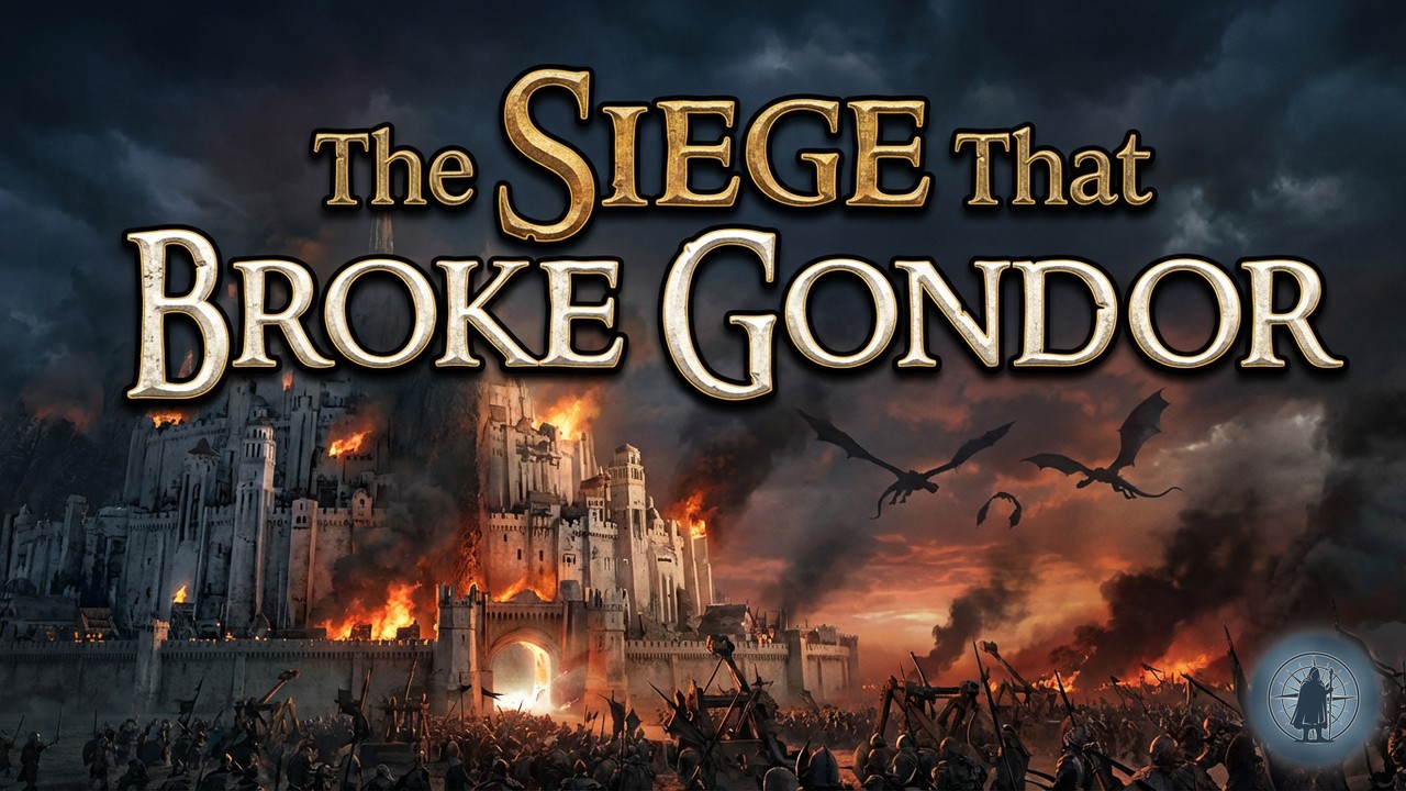 Minas Tirith: The Siege That Broke Gondor's Will | Tolkien Lore Explained